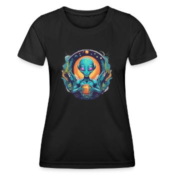 Alien - Women's Functional T-Shirt - black - Front - AI Model Female 172 light (172cm)