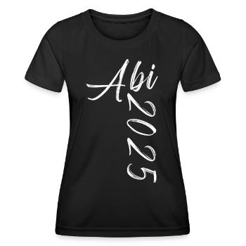 Abi 2025 - Frauen Funktions-T-Shirt - Schwarz - Vorne - AI Model Female 172 light (172cm)