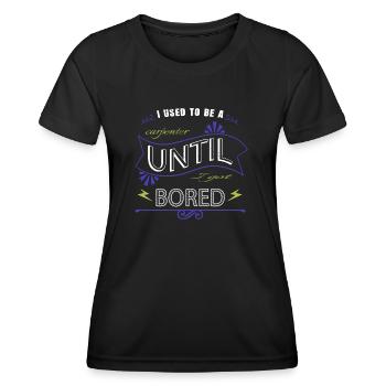 Safety Helmet Sabrina Carpenter Tshirts - Women's Functional T-Shirt - black - Front - AI Model Female 172 light (172cm)