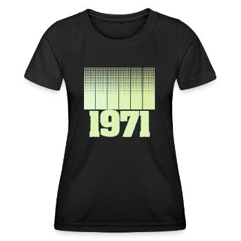 Pitch 1971 - Women's Functional T-Shirt - black - Front - AI Model Female 172 light (172cm)