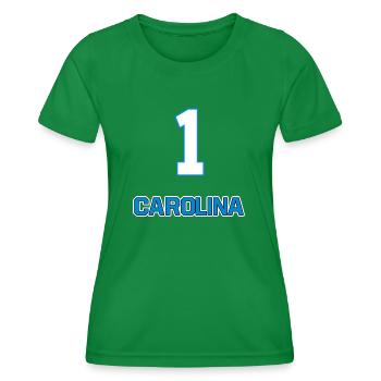 Carolina - Frauen Funktions-T-Shirt - Kelly Green - Vorne - AI Model Female 172 dark (172cm)