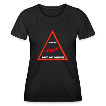 Pencher - T-shirt sport Femme - noir - Devant - AI Model Female 172 light (172cm)