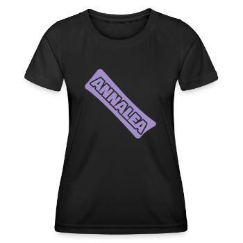 Gift for Annalea - Women's Functional T-Shirt - black - Front - AI Model Female 172 light (172cm)