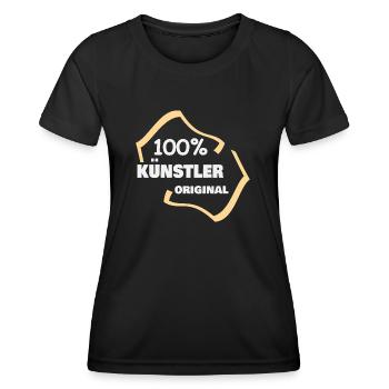Artists as professions - Women's Functional T-Shirt - black - Front - AI Model Female 172 light (172cm)