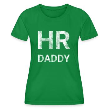 Personalwesen HR Papa - Frauen Funktions-T-Shirt - Kelly Green - Vorne - AI Model Female 172 dark (172cm)