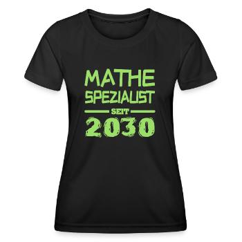 2030 2030 - Frauen Funktions-T-Shirt - Schwarz - Vorne - AI Model Female 172 light (172cm)