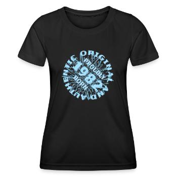 1982 - Women's Functional T-Shirt - black - Front - AI Model Female 172 light (172cm)