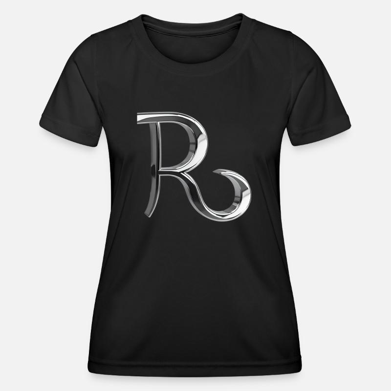 Chrome ,, Royal " Metallic - Women's Functional T-Shirt - black