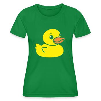 Petit carnard - T-shirt sport Femme - vert - Devant - AI Model Female 172 dark (172cm)