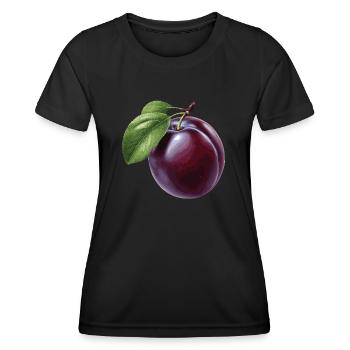 Plum - Women's Functional T-Shirt - black - Front - AI Model Female 172 light (172cm)