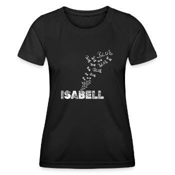 Boat Isabell - Women's Functional T-Shirt - black - Front - AI Model Female 172 light (172cm)