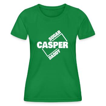 Sugardaddy Casper - Frauen Funktions-T-Shirt - Kelly Green - Vorne - AI Model Female 172 dark (172cm)