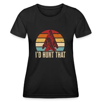 Arrowhead Hunting Arrowhead Collector - Women's Functional T-Shirt - black - Front - AI Model Female 172 light (172cm)