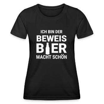 Handwerker Handyman Handwerk Werkzeug Baustelle - Frauen Funktions-T-Shirt - Schwarz - Vorne - AI Model Female 172 light (172cm)