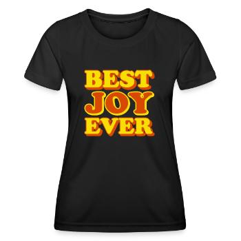 Freude Vorname Lustiges Geschenk - Frauen Funktions-T-Shirt - Schwarz - Vorne - AI Model Female 172 light (172cm)