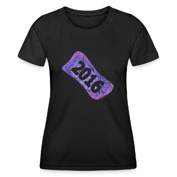 Year: 2016 - Women's Functional T-Shirt - black - Front - AI Model Female 172 light (172cm)