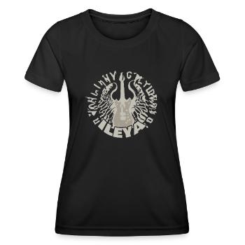 Geschenk für Ileya - Frauen Funktions-T-Shirt - Schwarz - Vorne - AI Model Female 172 light (172cm)