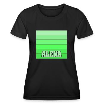 Daughter Alena - Women's Functional T-Shirt - black - Front - AI Model Female 172 light (172cm)