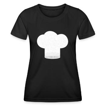 Toque - T-shirt sport Femme - noir - Devant - AI Model Female 172 light (172cm)