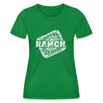 Birth of Ramon - Women's Functional T-Shirt - kelly green - Front - AI Model Female 172 dark (172cm)