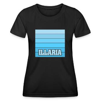 Cadeau pour Illaria - T-shirt sport Femme - noir - Devant - AI Model Female 172 light (172cm)