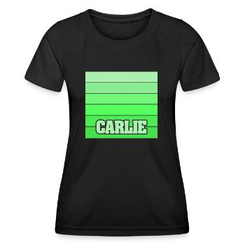 Daughter Carlie - Women's Functional T-Shirt - black - Front - AI Model Female 172 light (172cm)