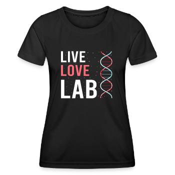 Forensische Kriminologie und Tatort-Ermittler - Frauen Funktions-T-Shirt - Schwarz - Vorne - AI Model Female 172 light (172cm)