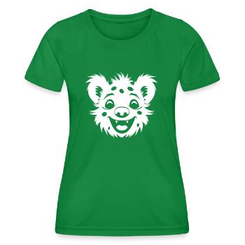 Hyäne - Frauen Funktions-T-Shirt - Kelly Green - Vorne - AI Model Female 172 dark (172cm)