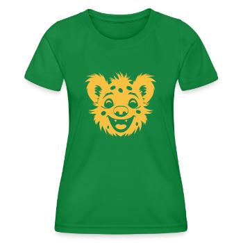 Hyäne - Frauen Funktions-T-Shirt - Kelly Green - Vorne - AI Model Female 172 dark (172cm)