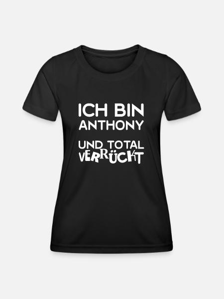 Anthony - Women's Functional T-Shirt - black