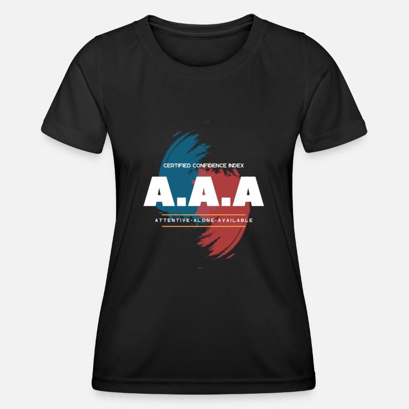 Single A.A.A. - Women's Functional T-Shirt - black