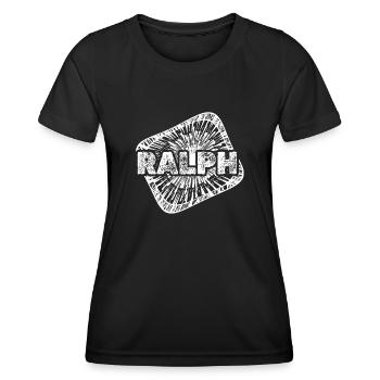 Baby Baby Bump Naissance Ralph - T-shirt sport Femme - noir - Devant - AI Model Female 172 light (172cm)