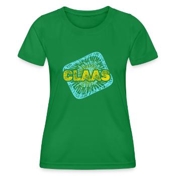 Hobby Claas - Frauen Funktions-T-Shirt - Kelly Green - Vorne - AI Model Female 172 dark (172cm)