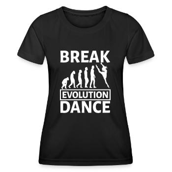Dancing Dance Music - Frauen Funktions-T-Shirt - Schwarz - Vorne - AI Model Female 172 light (172cm)