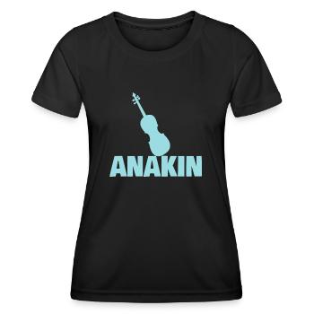 Alto Anakin - T-shirt sport Femme - noir - Devant - AI Model Female 172 light (172cm)