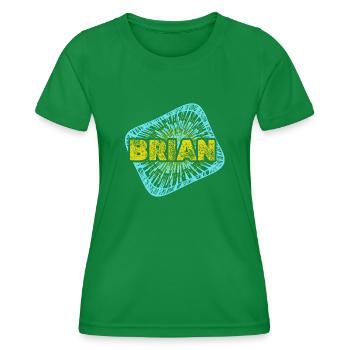 Leisure Brian - Women's Functional T-Shirt - kelly green - Front - AI Model Female 172 dark (172cm)
