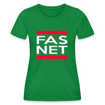 Fasnet - Women's Functional T-Shirt - kelly green - Front - AI Model Female 172 dark (172cm)