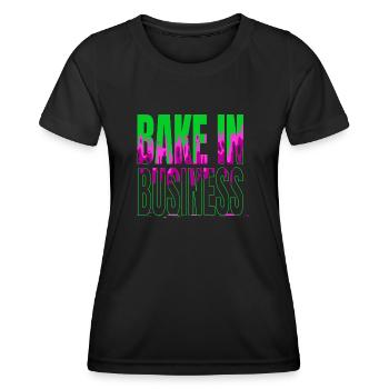 cool funny sayings chef quotes jokes pampered chef - Women's Functional T-Shirt - black - Front - AI Model Female 172 light (172cm)