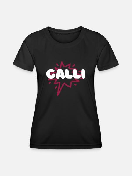 Partner Look Halli Galli - Women's Functional T-Shirt - black