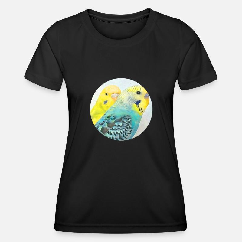 budgies - Women's Functional T-Shirt - black