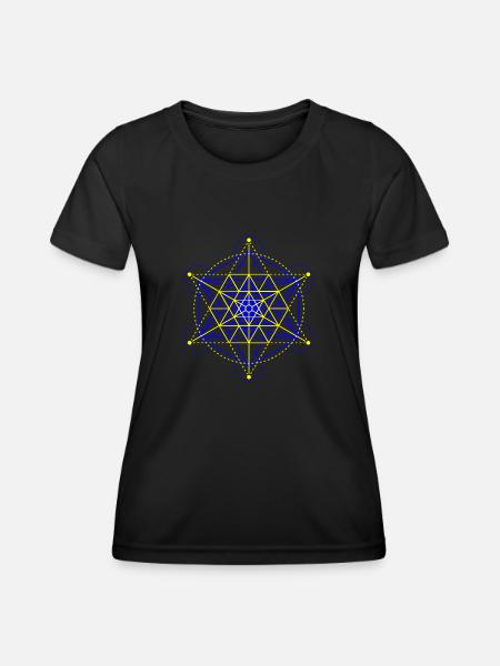 Sacred Geometry - Women's Functional T-Shirt - black