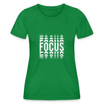 Focus - focus - T-shirt sport Femme - vert - Devant - AI Model Female 172 dark (172cm)