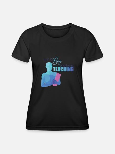 Lehrer - Frauen Funktions-T-Shirt - Schwarz