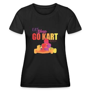 Go Kart - Women's Functional T-Shirt - black - Front - AI Model Female 172 light (172cm)