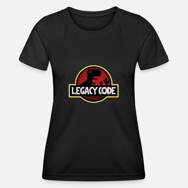 Legacy-Code - Frauen Funktions-T-Shirt - Schwarz