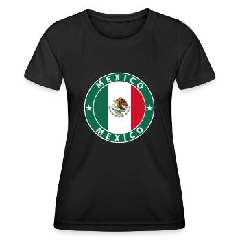 Mexiko - Frauen Funktions-T-Shirt - Schwarz - Vorne - AI Model Female 172 light (172cm)
