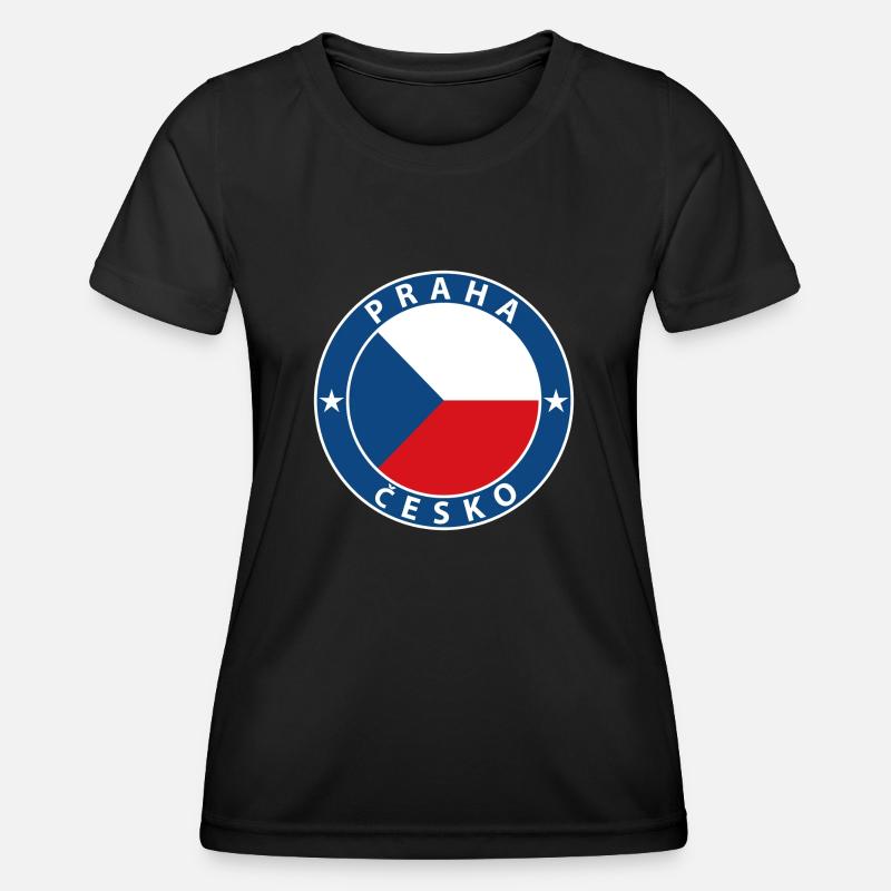 Prague - Women's Functional T-Shirt - black