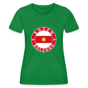 Bolzano - T-shirt sport Femme - vert - Devant - AI Model Female 172 dark (172cm)