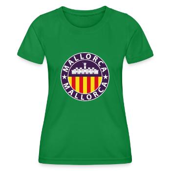 Mallorca - Frauen Funktions-T-Shirt - Kelly Green - Vorne - AI Model Female 172 dark (172cm)
