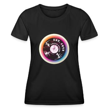 Geburtsjahr 1972 - Frauen Funktions-T-Shirt - Schwarz - Vorne - AI Model Female 172 light (172cm)